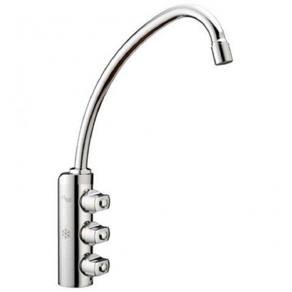 Think Water RUBINETTO 3 VIE CROMATO con tre maniglie TWRUBDOM originale Think: Water in vendita su Evabuna.it