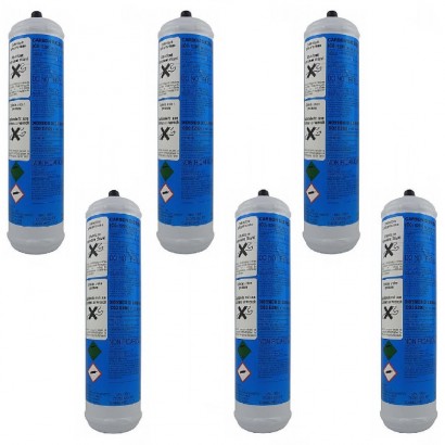 6 Bombole CO2 Usa e Getta 600gr originale  in vendita su Evabuna.it